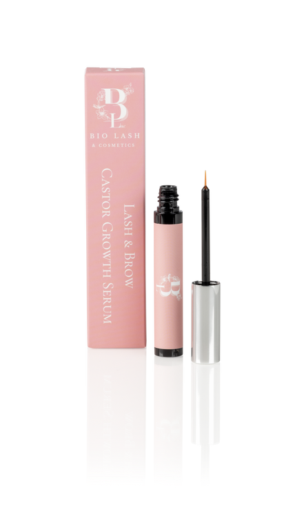bio lash cosmetics lash en brow castor growth serum groeiserum