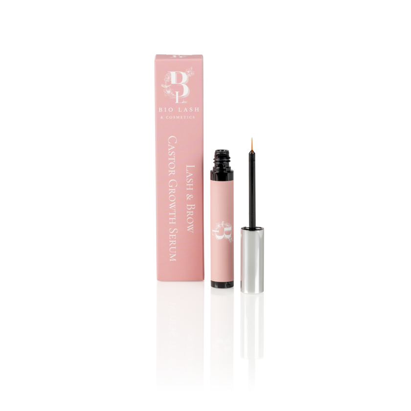 bio lash cosmetics lash en brow castor growth serum groeiserum
